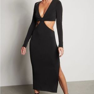 Long Sleeve Cut-Out Dress